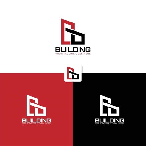 Building logo illustration graphic design in line art style. 42722594 ...