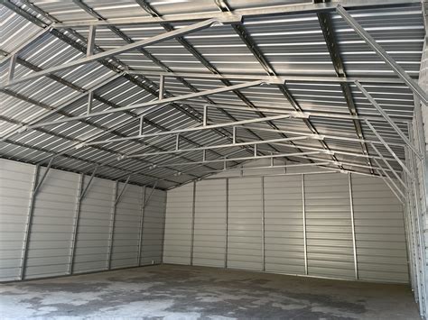 MG8-30x40 Metal Garage | WolfSteel Buildings