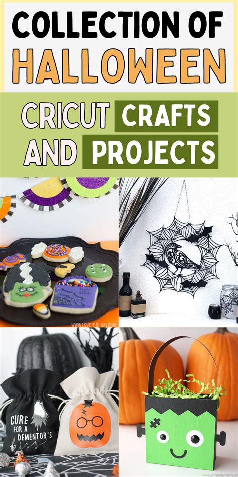 Halloween Crafts and Projects with the Cricut