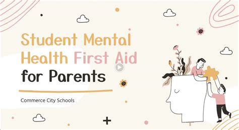 Student Mental Health First Aid for Parents | Commerce City Schools