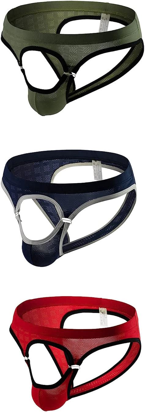 3pcs String Tanga Herren Sexy Unterwäsche für Mann Erotische Unterwäsche Jockstrap Gay Unterhose