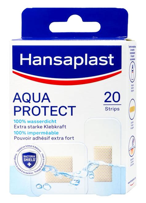 Hansaplast Aqua Protect Strips 20 Er Bie Dro