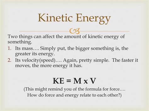 Ppt Potential And Kinetic Energy Powerpoint Presentation Free