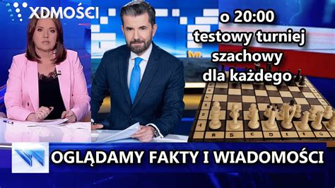 Oglądamy WIADOMOŚCI XDmości NA ŻYWO YouTube