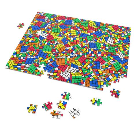 Rubiks Cube Jigsaw Puzzle Crazy Cubes Edition