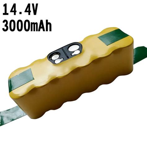 Replacement 14 4v 3000mAh NIMH Battery For IRobot Roomba 500 510 530