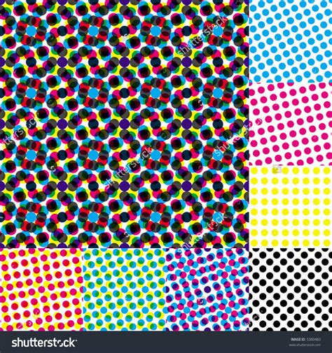 Stock Images Similar To Id 87721204 Vector Cmyk Halftone Dot Pattern