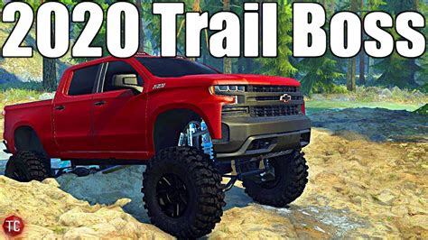 Spintires Mudrunner Chevy Silverado Trail Boss Youtube