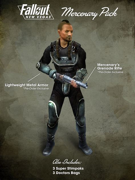 Mercenary Pack Fallout Wiki Fandom