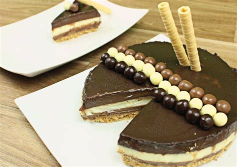 Tarta De 3 Chocolates Sin Horno Y Fácil Receta De La Cocina Del Pirata