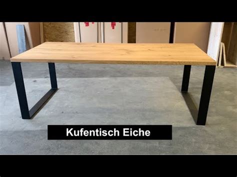 Kufentisch Eiche Steelwood Interior Youtube