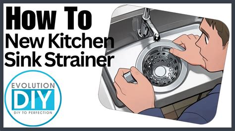 EASY Kitchen Sink Strainer Installation No Need To Call A Plumber