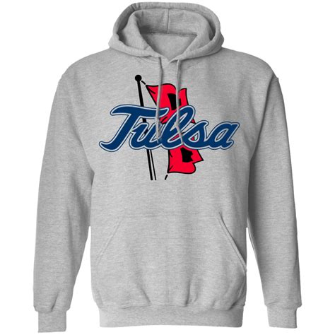 Tulsa Golden Hurricane Logo Pullover Hoodie - Happy Spring Tee