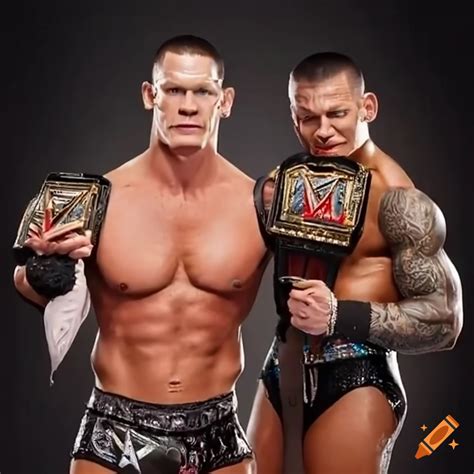 Wwe John Cena And Randy Orton