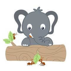 The Elephant and Ant Story for Kids in English - Indo Moral Tales