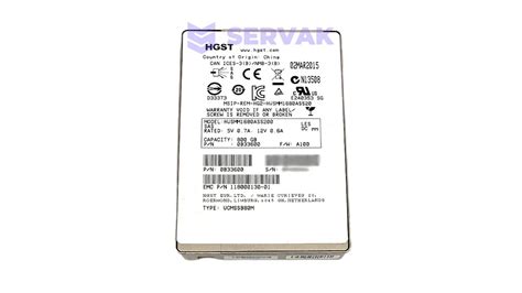 SSD HGST GB G SAS HUSMM ASS б в придбати в Київі по вигідній ціні SSD диски