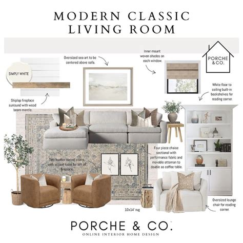 Designs Of The Week Modern Classic Living Room Designs Porche Co