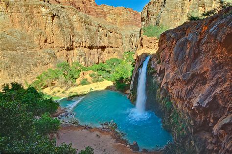 Arizona Supai Havasupai Nation Havasu Falls Reservation Grand