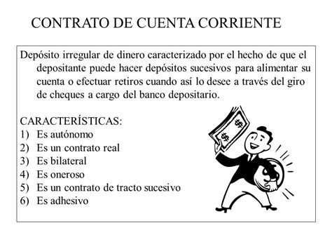 Contrato De Deposito En Cuenta Corriente Servicios Financieros