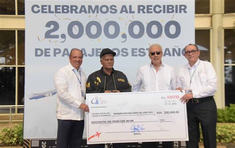 Cibao International Airport celebrates arrival of two millionth ...