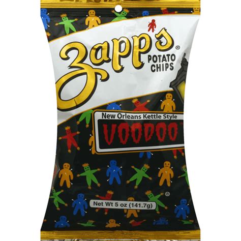 Zapps Voodoo Potato Chips New Orleans Kettle Style Potato Matherne