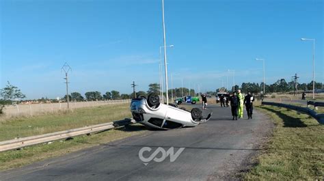 Una Joven Se Encuentra En Grave Estado Tras Volcar En Ruta 226