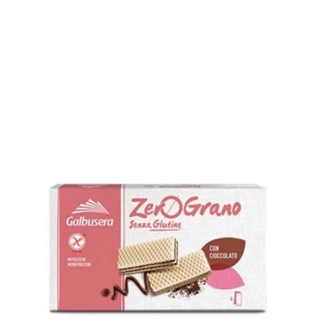 GALBUSERA ZERO GRANO WAFER CON CIOCCOLATO 180G Shop Glutenfree