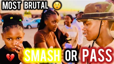 Smash Or Pass Face To Face 🔥🔥 Most Brutal Edition 😲 In South Africa🇿🇦