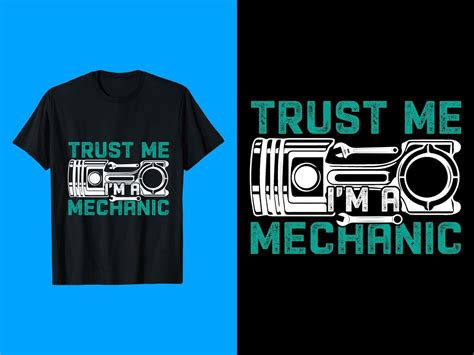 Mechanic T-shirt Design 13211447 Vector Art at Vecteezy