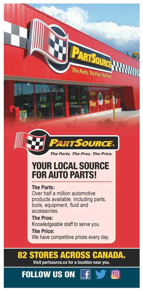 Partsource Flyer October To