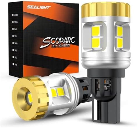 Amazon SEALIGHT 921 LED Bulb 6000K White Reverse Backup Light