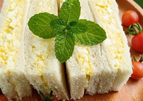 Resep Tamago Sando Egg Sandwich Oleh Agnes Emilia Cookpad