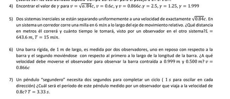 Resuelto Un pasajero en un tren viajando a 20 𝑚 𝑠 pasa a un Chegg mx