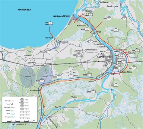 Narva Battles Winter Of 1944 Frontiers