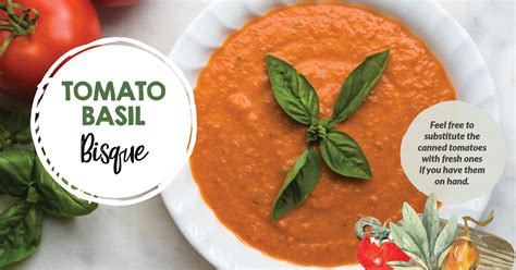 Tomato Basil Bisque — Goodness Me!