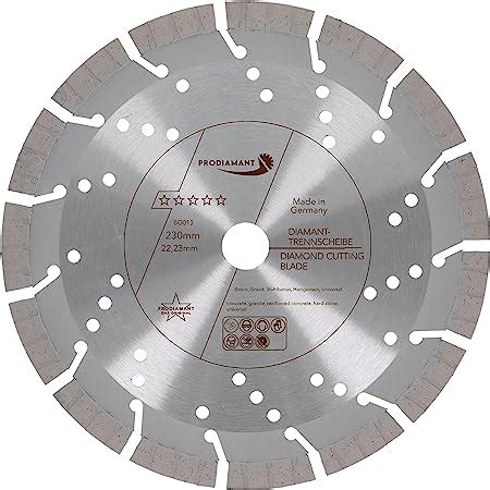 PRODIAMANT Disque diamant professionnel béton granit Oxx 230 mm x 22 2