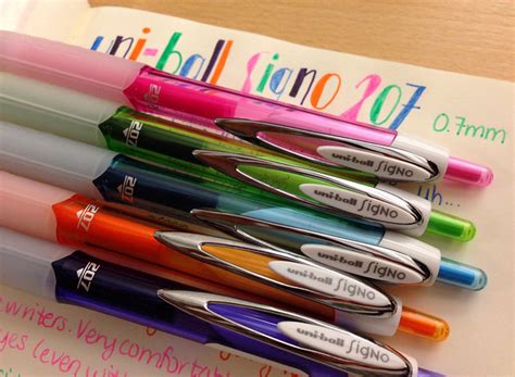 gourmet pens uniball signo  gel pens atjetpens atuniballusa atuniballuk