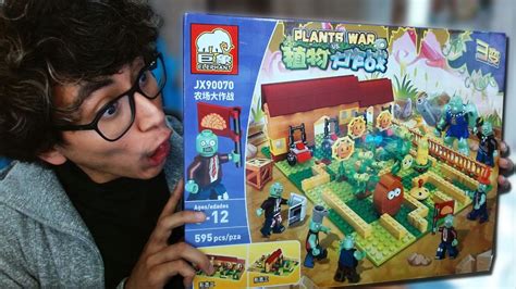 Pas Horas Armando Un Lego De Plantas Vs Zombies Chino Youtube