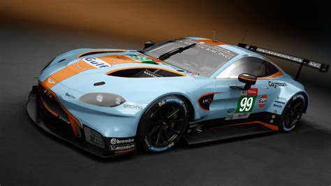 URD AMR EGT 99 Gulf Aston Martin Racing 2019 Le Mans 24 Hours