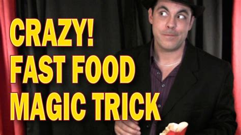 Fast Food Magic Trick Is Amazing Youtube