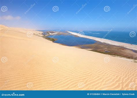 Aerial View On Sandwich Harbour In Namibia Stock Images - Image: 31538484