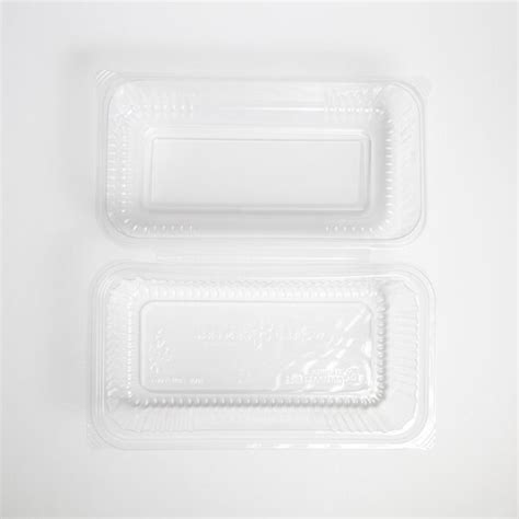 Contenedor Transparente 9x5x3 Biodegradable Desechables