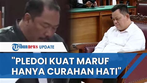 Sampaikan Replik Jpu Anggap Pledoi Kuat Maruf Hanya Berisi Curhatan