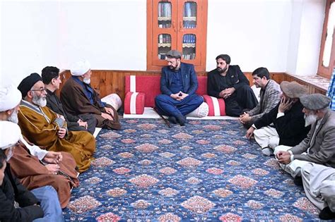 Chief Minister Gilgit Baltistan Haji Gulbar Khan In A Meeting With The