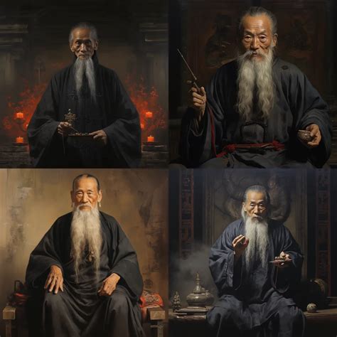 An old Taoist priestMidjourneyMidjourney中国