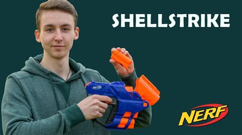 Nerf Elite Shellstrike Unboxing Review Test MagicBiber Deutsch