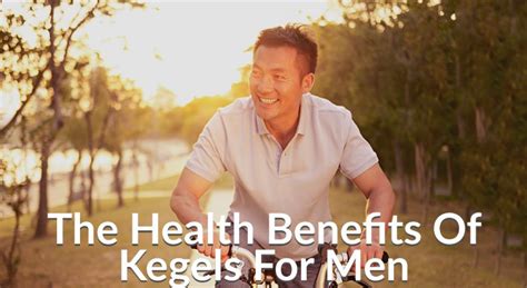 Benefits of Kegel exercises for men