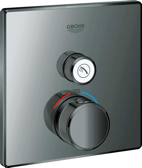 GROHE Grohtherm SmartControl Mit 1 Absperrventil Hard Graphite