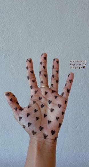 25 Mesmerizing Henna Designs Cute Love Heart Henna On Hand I Take You