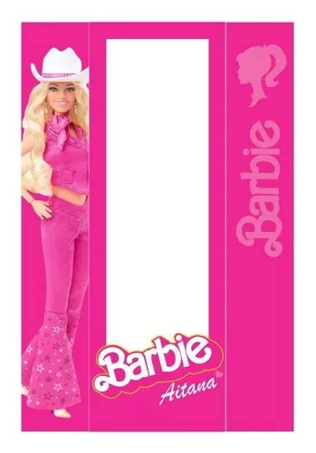 Caja De Barbie Para Fotos Personalizada Meses Sin Inter S